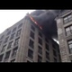 Fire Truck Shoves Two Cop Cars, Rips Bumper Off BMW To Get To Fire
